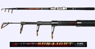 All Fishing Buy, 11ft Telescopic Fishing Surf Casting Rod, Japan Carbon,  3.3 meters Bait-Casting Rod.