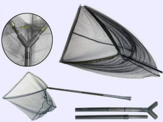 Telescopic Fishing Landing Net 20 diameter, 12ft 3.6m handle