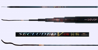 Short Telescopic Fishing Rod Ultralight Hard Pole for Stream