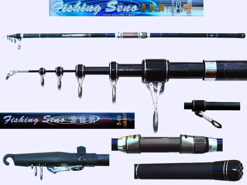 All Fishing Buy, 15 ft Telescopic Surf Casting Rod, Japan Carbon
