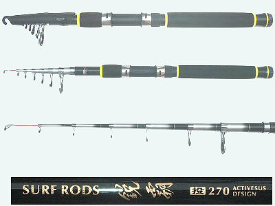 All Fishing Buy, 15 ft Telescopic Fishing Surf Casting Rod, Japan
